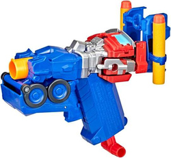 NERF TRANSFORMERS OPTIMUS PRIME PISTOLET WYRZUTNIA ROBOT 2w1 POCISKI HASBRO