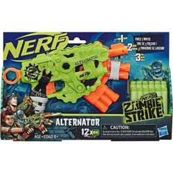 NERF ZOMBIE STRIKE WYRZUTNIA ALTERNATOR HASBRO STRZAŁKI PISTOLET BLASTER