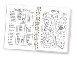 ORGANIZER PLANER BULLET JOURNAL NOTATNIK NA SPIRALI A5 ART INTERDRUK