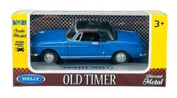 PEUGEOT 404 CABRIOLET OLD TIMER METALOWY SAMOCHODZIK WELLY 1:34