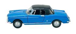 PEUGEOT 404 CABRIOLET OLD TIMER METALOWY SAMOCHODZIK WELLY 1:34