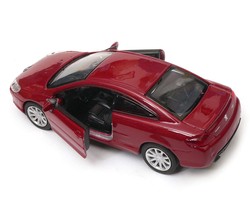 PEUGEOT COUPE 407 METALOWY SAMOCHODZIK KOLEKCJONERSKI POJAZD WELLY 1:34