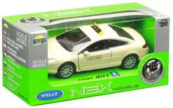 PEUGEOT COUPE 407 TAXI METALOWE AUTO KOLEKCJONERSKIE WELLY 1:34