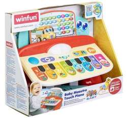 PIANINKO INTERAKTYWNE DOTYKOWE KEYBOARD WINFUN SMILY PLAY EDUKACYJNE