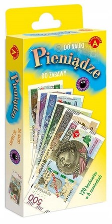 PIENIĄDZE EDUKACYJNE BANKNOTY DO NAUKI ZŁOTÓWKI PLN ALEXANDER SKLEP