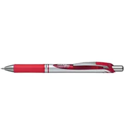 PIÓRO KULKOWE ŻELOWE DŁUGOPIS PENTEL ENERGEL 0.7 mm BL77 CZERWONY