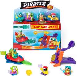 PIRATIX CAPTAIN PACK SAW ZŁOTY KAPITAN KATAPULTA POJAZD FIGURKI