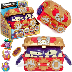 PIRATIX MONSTER TREASURE SERIA GOLDEN ZŁOTA SKRZYNIA SKARBÓW FIGURKI