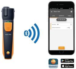 PIROMETR LASEROWY SMARTSONDA BLUETOOTH TESTO 805i