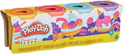 PLAY-DOH CIASTOLINA 4 TUBY UZUPEŁNIAJĄCE 448g SŁOICZKI HASBRO MASA LODY