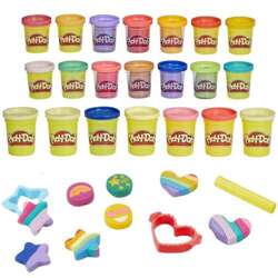 PLAY-DOH CIASTOLINA DUŻY ZESTAW KREATYWNY 21 TUB 1,5kg HASBRO + AKCESORIA