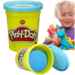 PLAY-DOH CIASTOLINA NIEBIESKA MASA PLASTYCZNA TUBA SŁOICZEK 112g HASBRO