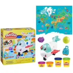 PLAY-DOH CIASTOLINA SAMOLOT ODKRYWCY ZESTAW STARTOWY MASA 170g HASBRO