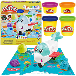 PLAY-DOH CIASTOLINA SAMOLOT ODKRYWCY ZESTAW STARTOWY MASA 170g HASBRO