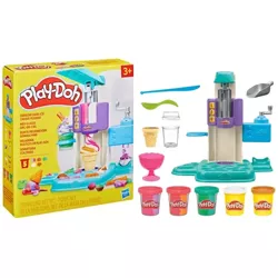 PLAY-DOH CIASTOLINA ZESTAW KREATYWNY LODZIARNIA AKCESORIA MASA 284g HASBRO