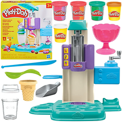 PLAY-DOH CIASTOLINA ZESTAW KREATYWNY LODZIARNIA AKCESORIA MASA 284g HASBRO