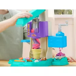 PLAY-DOH CIASTOLINA ZESTAW KREATYWNY LODZIARNIA AKCESORIA MASA 284g HASBRO