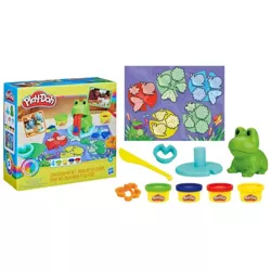 PLAY-DOH CIASTOLINA ZESTAW WESOŁA ŻABA I NAUKA KOLORÓW MASA 113g HASBRO