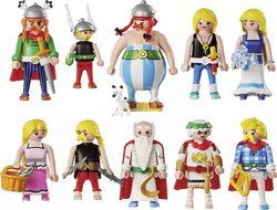 PLAYMOBIL ASTERIX I OBELIX ZESTAW 10 FIGUREK RZYMIANIE GALOWIE 71680