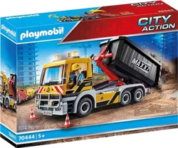 PLAYMOBIL CITY ACTION WYWROTKA CIĘŻARÓWKA SAMOCHÓD FIGURKI PLAC BUDOWY