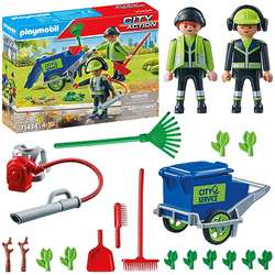 PLAYMOBIL CITY ACTION ZESPÓŁ SPRZĄTAJĄCY MIASTO FIGURKI AKCESORIA 71434