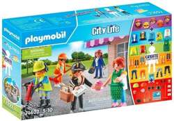 PLAYMOBIL CITY LIFE MY FIGURES ZAWODY FIGURKI AKCESORIA 58 EL. 71402