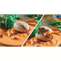 PLAYMOBIL DINOS DINOZAURY GNIAZDO STEGOSAURUSA I ZŁODZIEJ JAJ FIGURKI 71526