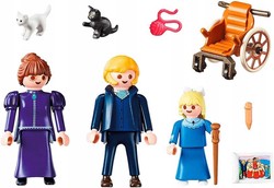 PLAYMOBIL HEIDI KLARA Z TATĄ I PANNĄ ROTTENMEIER FIGURKI WÓZEK INWALIDZKI