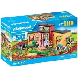 PLAYMOBIL HOTEL DLA ZWIERZĄT "ŁAPKA" MY LIFE 159 EL. FIGURKI AKCESORIA