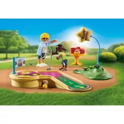 PLAYMOBIL MINIGOLF ZAWODY W GOLFA FIGURKI AKCESORIA MY LIFE 33 EL.