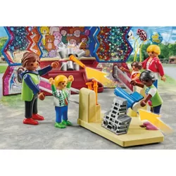 PLAYMOBIL MY LIFE WESOŁE MIASTECZKO LUNAPARK FIGURKI AKCESORIA 135EL. 71452