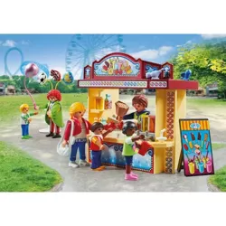 PLAYMOBIL MY LIFE WESOŁE MIASTECZKO LUNAPARK FIGURKI AKCESORIA 135EL. 71452