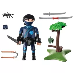 PLAYMOBIL NINJA Z UZBROJENIEM FIGURKA AKCESORIA SPECIAL PLUS 15 EL.