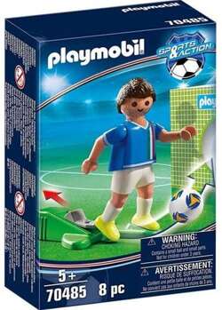 PLAYMOBIL PIŁKARZ REPREZENTACJI WŁOCH PIŁKA NOŻNA FIGURKA KLOCKI