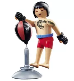 PLAYMOBIL PLAYMO-FRIENDS KICK BOXER SZTUKI WALKI GRUSZKA FIGURKI AKCESORIA