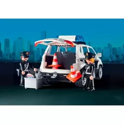 PLAYMOBIL POSTERUNEK POLICJI POLICJA ACTION HEROES 204EL. FIGURKI AKCESORIA