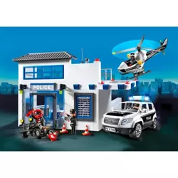 PLAYMOBIL POSTERUNEK POLICJI POLICJA ACTION HEROES 204EL. FIGURKI AKCESORIA