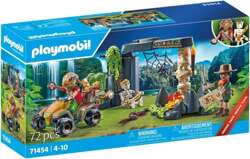 PLAYMOBIL POSZUKIWANIA SKARBU W DŻUNGLI FIGURKI QUAD AKCESORIA 72 EL. 71454