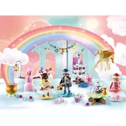 PLAYMOBIL PRINCESS MAGIC KALENDARZ ADWENTOWY ŚWIĘTA POD TĘCZĄ FIGURKI