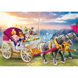 PLAYMOBIL PRINCESS ROMANTYCZNA BRYCZKA KONIE FIGURKI 60 ELEMENTÓW 70449