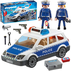 PLAYMOBIL RADIOWÓZ POLICYJNY POLICJA FIGURKI AKCESORIA CITY ACTION 35 EL.