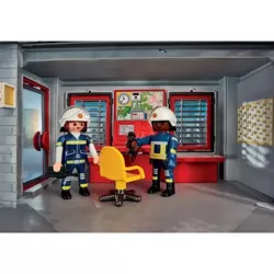 PLAYMOBIL STRAŻ POŻARNA REMIZA WÓZ ACTION HEROES 185 EL. FIGURKI AKCESORIA