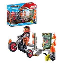 PLAYMOBIL STUNT SHOW POKAZ KASKADERSKI FIGURKA AKCESORIA 29 EL. 71256