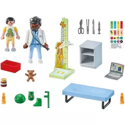 PLAYMOBIL SZPITAL LEKARZ PEDIATRA MIŚ PACJENT ACTION HEROES 28 EL. FIGURKI