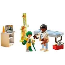 PLAYMOBIL SZPITAL LEKARZ PEDIATRA MIŚ PACJENT ACTION HEROES 28 EL. FIGURKI