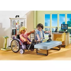 PLAYMOBIL SZPITAL ODDZIAŁ ORTOPEDII ACTION HEROES 69 EL. FIGURKI AKCESORIA