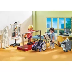 PLAYMOBIL SZPITAL ODDZIAŁ ORTOPEDII ACTION HEROES 69 EL. FIGURKI AKCESORIA