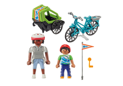 PLAYMOBIL WYCIECZKA ROWEROWA ROWERZYSTA FIGURKA AKCESORIA SPECIAL PLUS 14EL