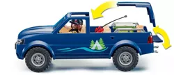 PLAYMOBIL WYPRAWA WĘDKARSKA NA RYBY ŁOWIENIE SAMOCHÓD PICKUP FIGURKI FAMILY