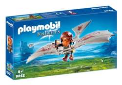 PLAYMOBIL ZESTAW MASZYNA LATAJĄCA KRASNOLUDÓW